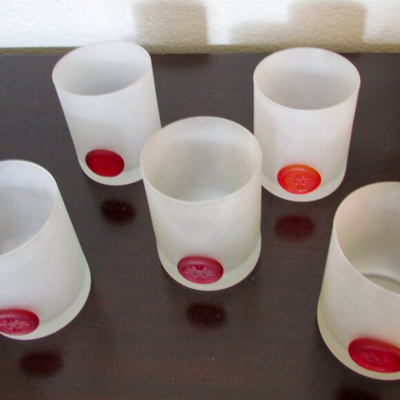 Set of 5 Glass Candle Holders - Picture 4 of 4